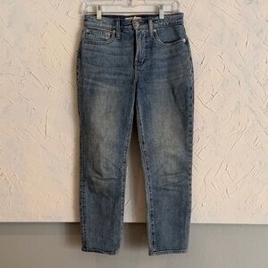Madewell Women's Straight Leg Jeans - Blue